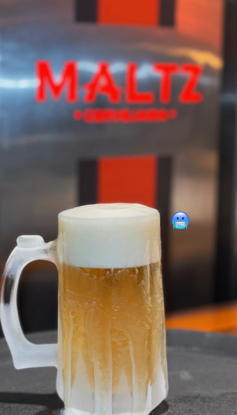 Caneca Chopp Maltz gelada